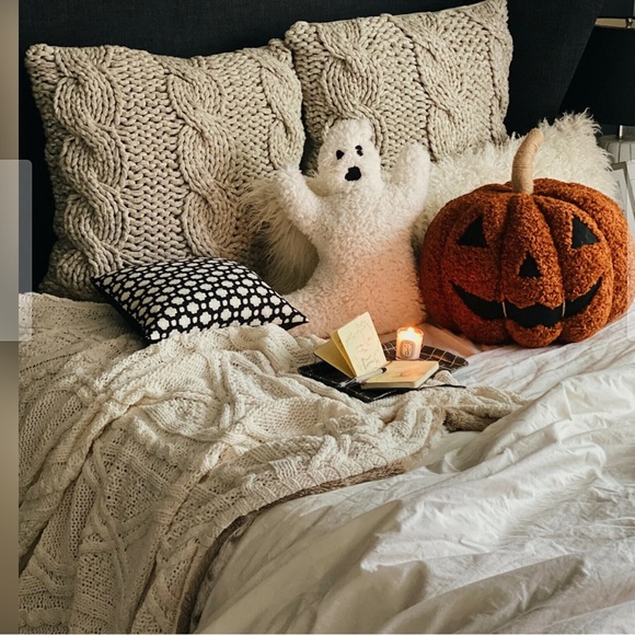 Pottery Barn Other Pottery Barn Jackolantern Shaped Pillow Poshmark